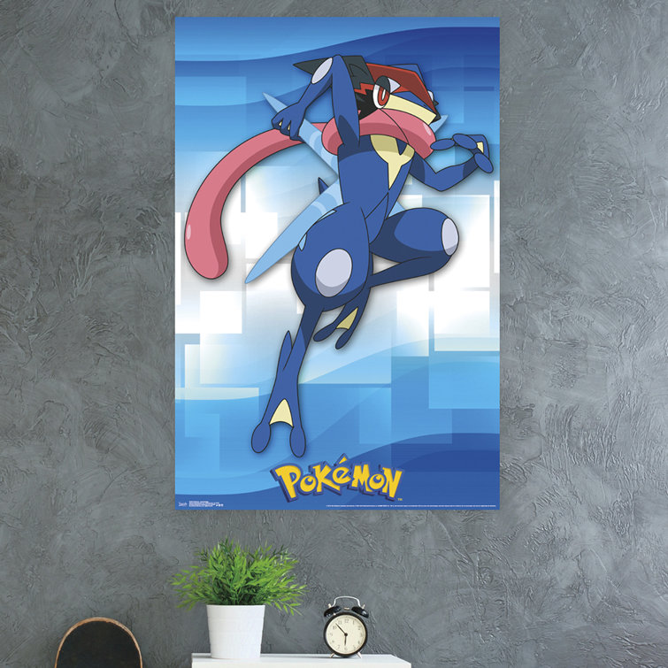 Trends International Pokémon - Ash-Greninja Paper Print | Wayfair